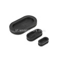 Silicone e entsoeng ka tloaelo ea EPDM rabara plug grommet